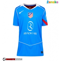 Ženske Nogometnih dresov Atletico Madrid Tretji 2025-26 Kratki rokavi